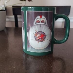 Far Side - Santa and Reindeer Meet Plane Far Side mug by Gary Larson 1989